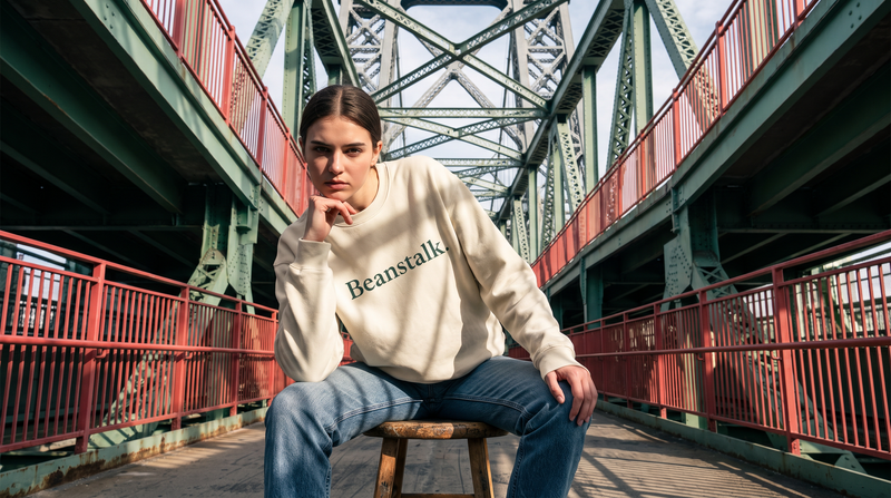 Boxy Fleece Crewneck Sweatshirt